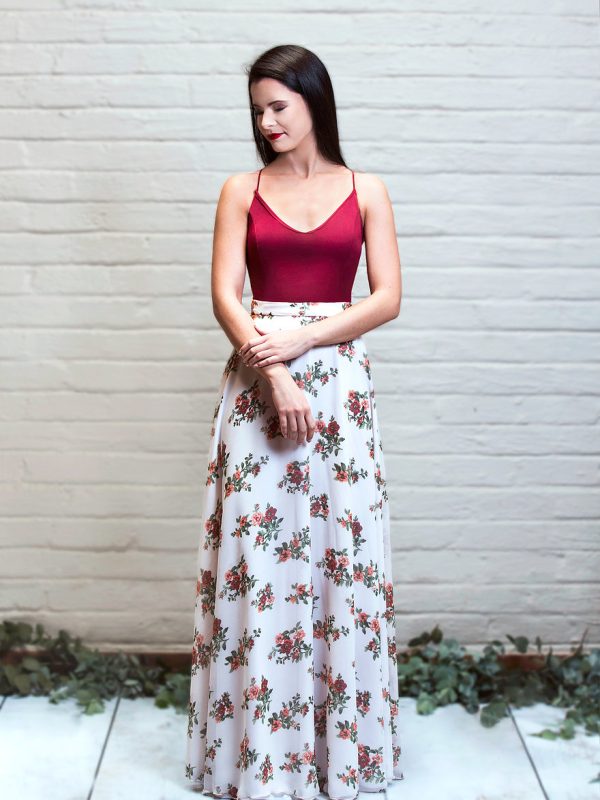 Floral skirt